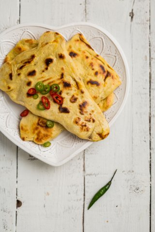 Haryana, Besan ki Masala Roti